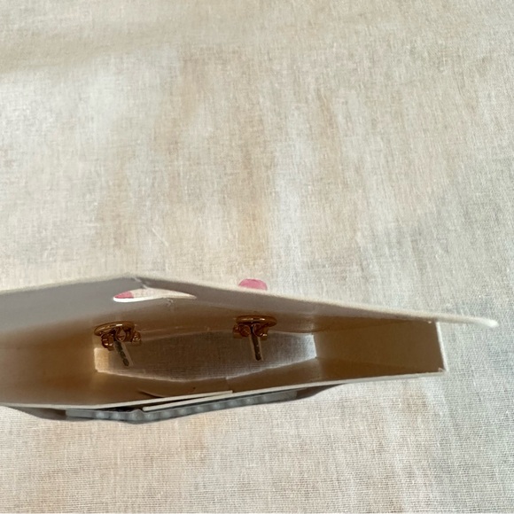 New Zara Multi Colored Jewel Dangle Pink Purple Earrings 1856/229 - Picture 7 of 7